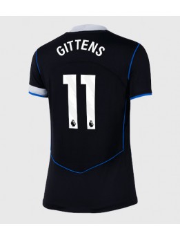 Billige Chelsea Jamie Gittens #11 Tredjedrakt Dame 2025-26 Kortermet